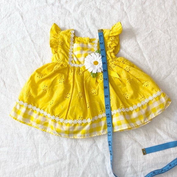 SWEET HEART ROSE Floral-Trim Eyelet Dress - Picture 2 of 10